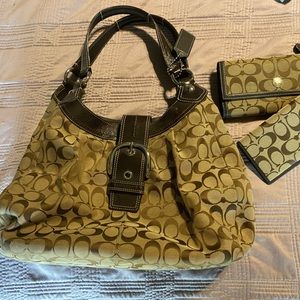 Coach Purse wallet and checkbook